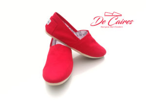 Alpargata Rojo