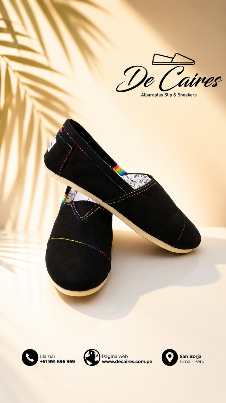 Alpargatas Multicolor De Caires